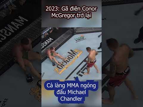 Video: Conor McGregor thách thức Floyd Mayweather để rematch trong Octogon