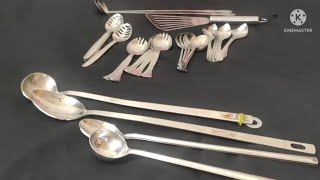 MY ONLINE AND OFFLINE SPOONS 🥄🥄LADLES COLLECTIONS 🤩🤩🤩