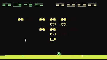 ATARI 2600 Amanda Invaders Space Invaders Hack 2000 Greg Thompson HOMEBREW