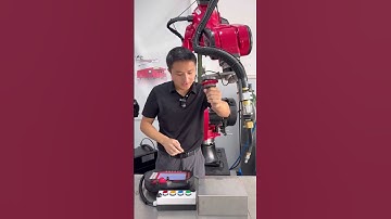 Welding robot.#industrial #robot #welding #spraying #stamping #palletizing #machine