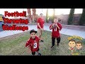 Football Breaks GoPro  -  FOOTBALL THROW CHALLENGE