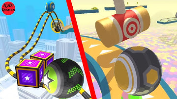 GOING BALLS vs ACTION BALLS - Gameplay Android iOS #149 With Epic Race Level