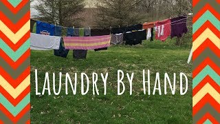 Washing Laundry By Hand | Everything You Need To Know || Rent To Grown