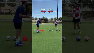 Avoid the BOOM! Soccer penalty challenge #shorts