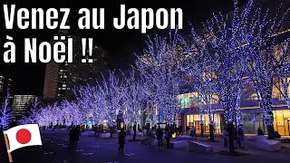 Noël au Japon, c'est magique ! Regardez ces magnifiques illuminations de Noël à Yokohama !