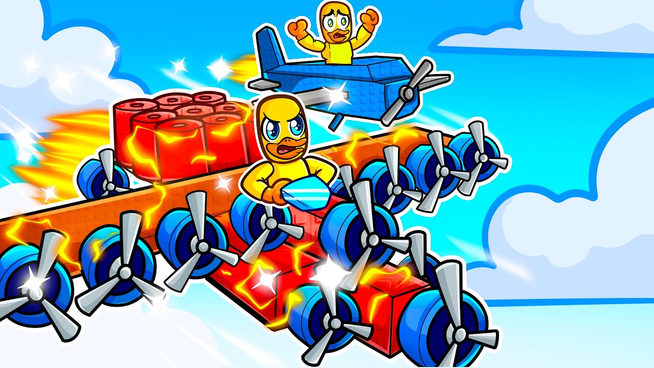 روبلوكس بنيت اقوى طيارة ! Build A Plane
