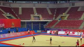 Arina Kovshova Rus Ball Podium Training - Wc Sofia 2026