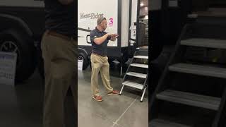 Patented Flush Floor Slides with Vinyl Flooring (NO CARPET)
