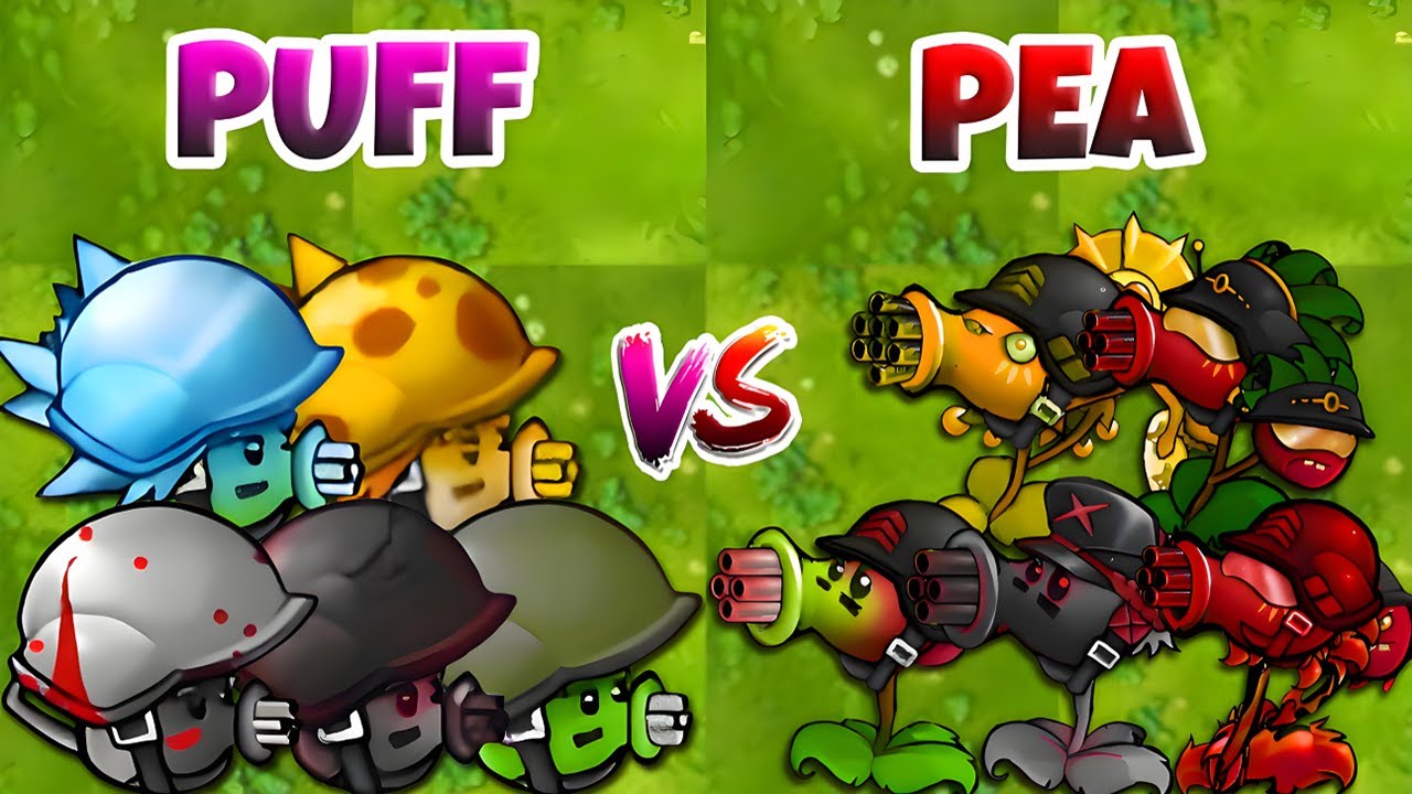 PVZ Fusion 2.6 Challenge - Team PUFF vs PEA Plants Fusion VS All ...