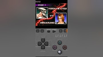 Playing tekken 3 in android with epsxe-ps1 emulator