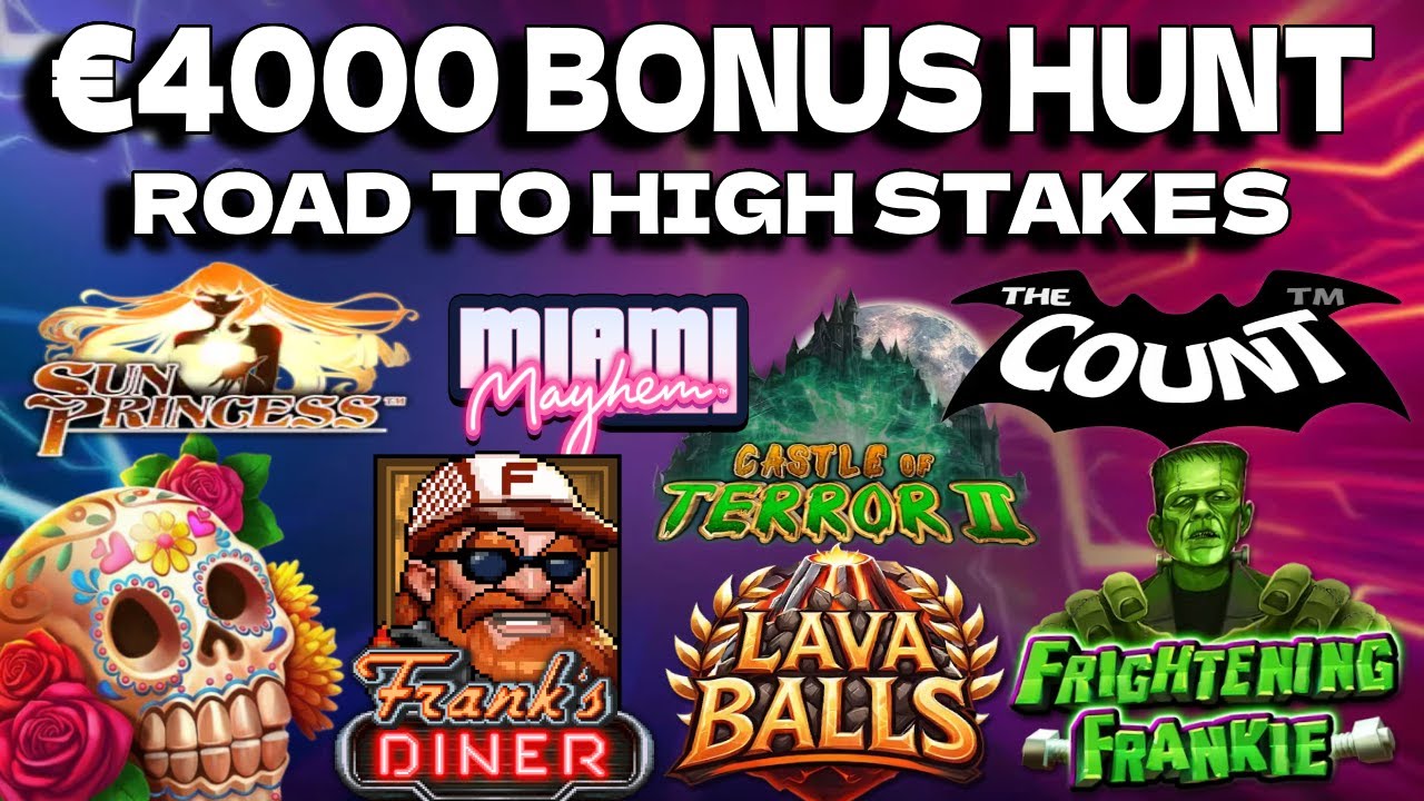 €4000 Road To HIGH STAKES BONUS HUNT! 🎰🍒