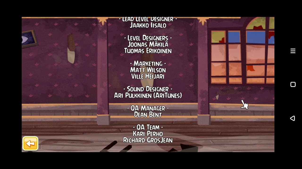 Angry Birds Seasons - Credits