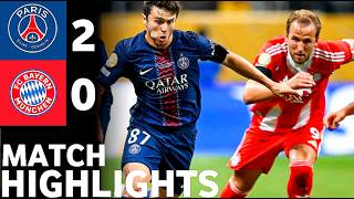PSG Beat Bayern 2-0: Tactical Breakdown of Every Goal