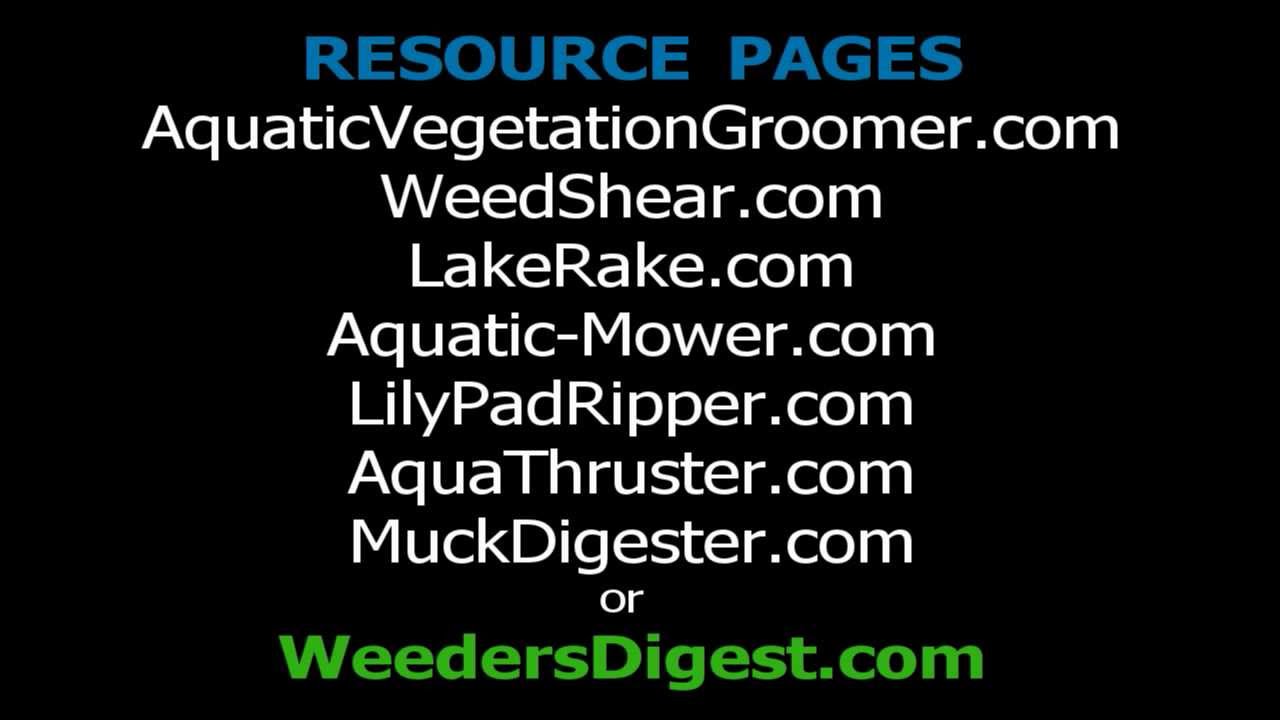 LAKE WEED CONTROL OPTIONS