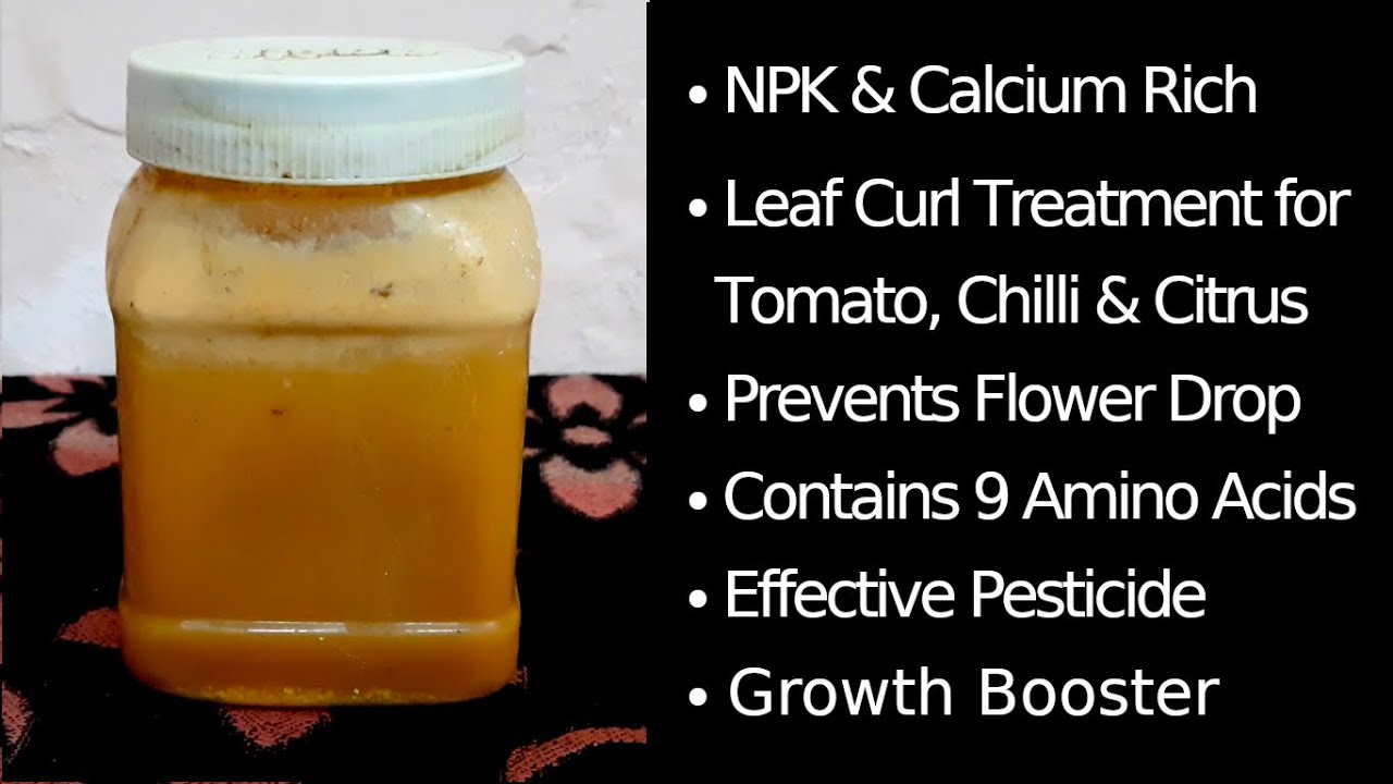 Powerful fertilizer / Pesticide / Growth Booster for all plants in