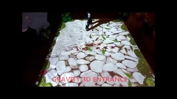 FISH POND EFFECTS- INTERACTIVE FLOOR DISPLAY PORJECTION SYSTEM