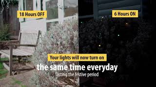 Noma Christmas Lighting - Fit & Forget Battery Lights