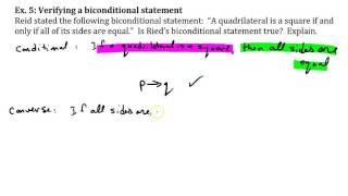 3  5 Conditional statements and their converse 5