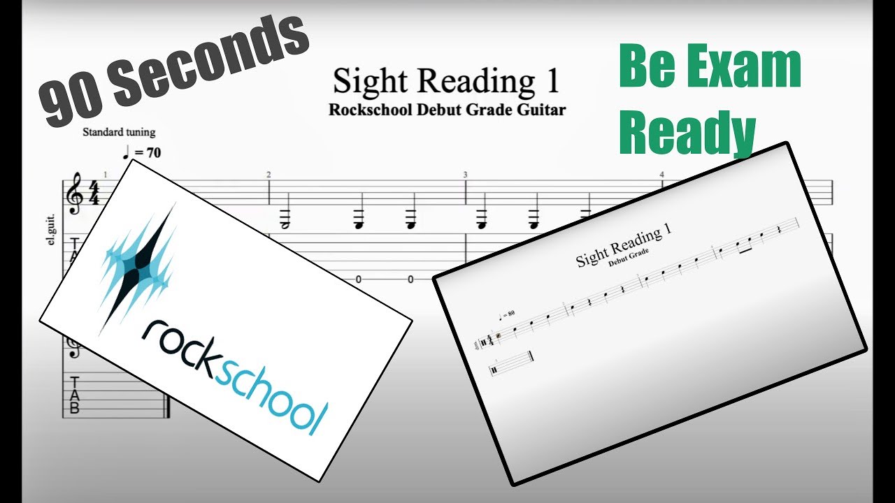 Quick Study Piece 1 Rock Grade 8 Drums