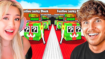 FESTIVE LUCKY BLOCK Race in Steal a Brainrot..