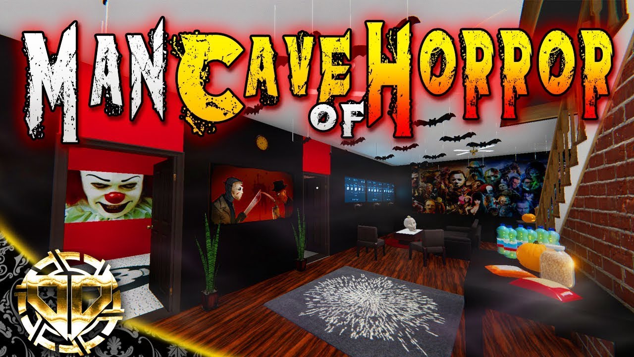 MAN CAVE OF HORROR HAPPY HALLOWEEN House Flipper Gameplay Ep 19