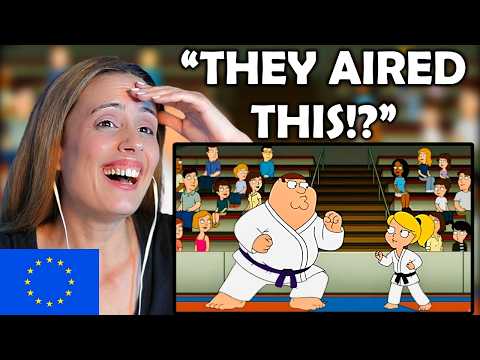 European Girl’s First Time Watching Family Guy