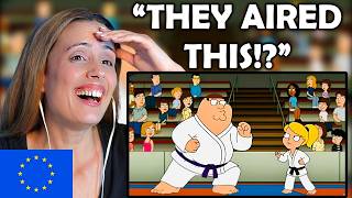 European Girl’s First Time Watching Family Guy