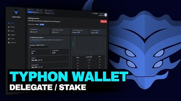 Typhon Light Wallet | Delegate to a Stake Pool [English]