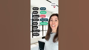 Name the question words in Danish