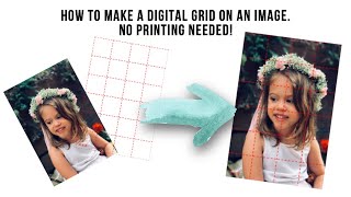 How to make a digital grid on an image