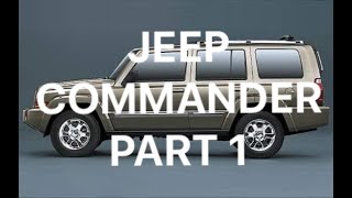 Athlete Statistics Jeep Commander Part 1(Low Volume)