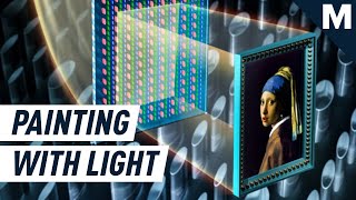 Scientists Recreated a Work of Art with Millions of Microscopic Lights | Mashable