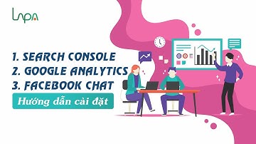 Hướng dẫn cài đặt webmaster tool, google analytics, facebook live chat