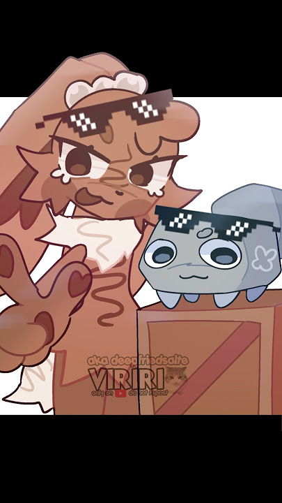 oppa wiwiwi // ft. cocoa & pebble // #dandysworld #trending #givemebackmykids #animation #art #edit