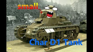 D1- Char D1 Tank - กูจะเกิดแต่ดันเจอตอ - 1890DM/927G - World of Tanks