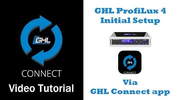 ProfiLux 4: Initial setup via GHL Connect app (Android / iOS)