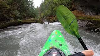 Kayaking The Upper Upper Cispus River in Washington