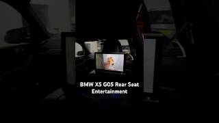 BMW X5 G05 fitted with Rear Seat Entertainment + Dashcam Install #bmw #x5g05 #rearseat #dashcam screenshot 5