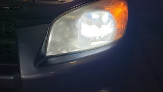 Toyota Rav 4 Headlight Bulb Change Replacement  High & Low Beams Similar 2012 and Others Similar 