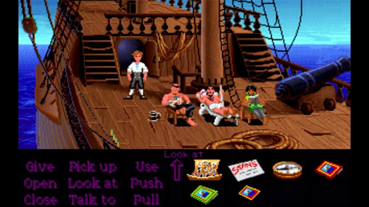 Остров обезьян игра. The Secret of Monkey Island игра. The Secret of Monkey Island 1990. Monkey Island 1990. Monkey Island игра 1990.