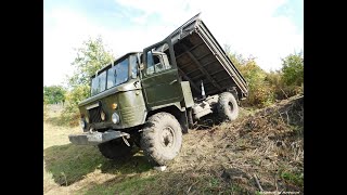 Запуск ГАЗ-66, ремонт, вожу грунт! Powerful truck, launch