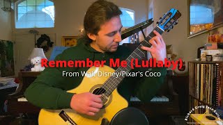 Remember Me (Lullaby) (from Disney/Pixar's Coco) - guitar arrangement by Richard Greig