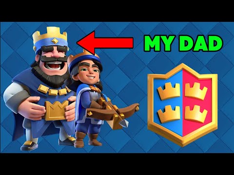 PLAYING CLASH ROYALE WITH MY DAD (1v1s & 2v2s)