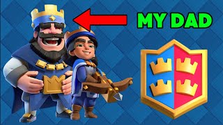 PLAYING CLASH ROYALE WITH MY DAD (1v1s & 2v2s)