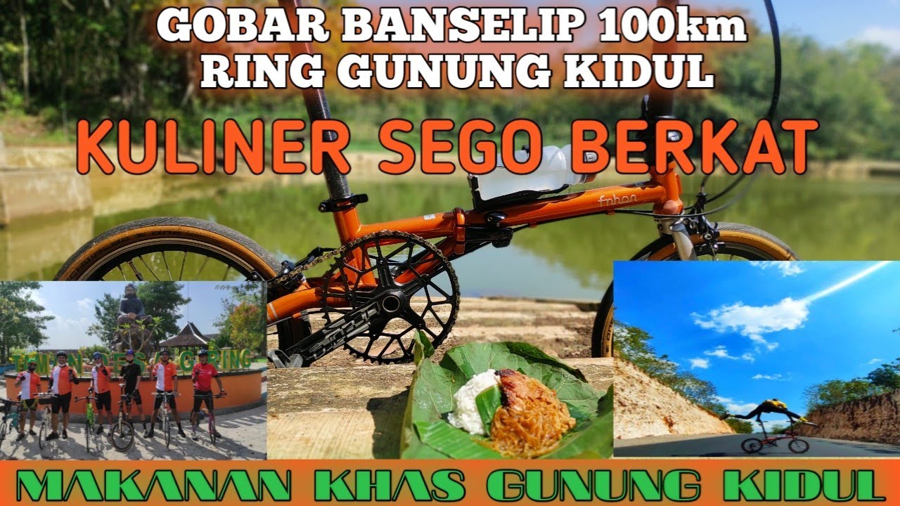 KULINER MAKANAN KHAS GUNUNG KIDUL SEGO BERKAT #GOBAR BANSELIP RING