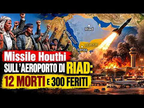 Video Missile Houthi sullaeroporto di Riad: 12 morti e 300 feriti