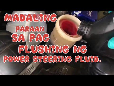 Isuzu Crosswind Sportivo | Paano MagFlushing At Palitan Ang Steering Fluid?