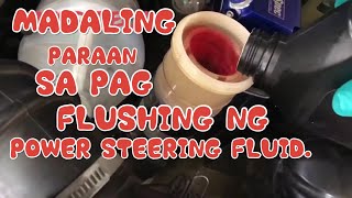 Isuzu Crosswind Sportivo | Paano MagFlushing At Palitan Ang Steering Fluid?