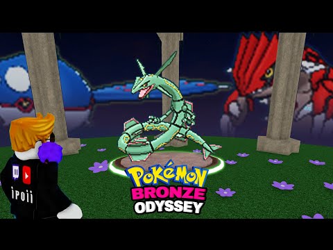 SHINY RAYQUAZA HUNT - Road to Shiny Mega Rayquaza, Pokemon Brick Bronze  Odyssey, PBO