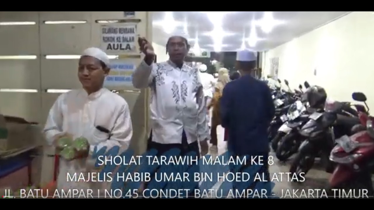 SHOLAT TARAWIH MALAM KE 8 MAJELIS HABIB UMAR BIN HOED AL ATTAS (25 FEB 2026)